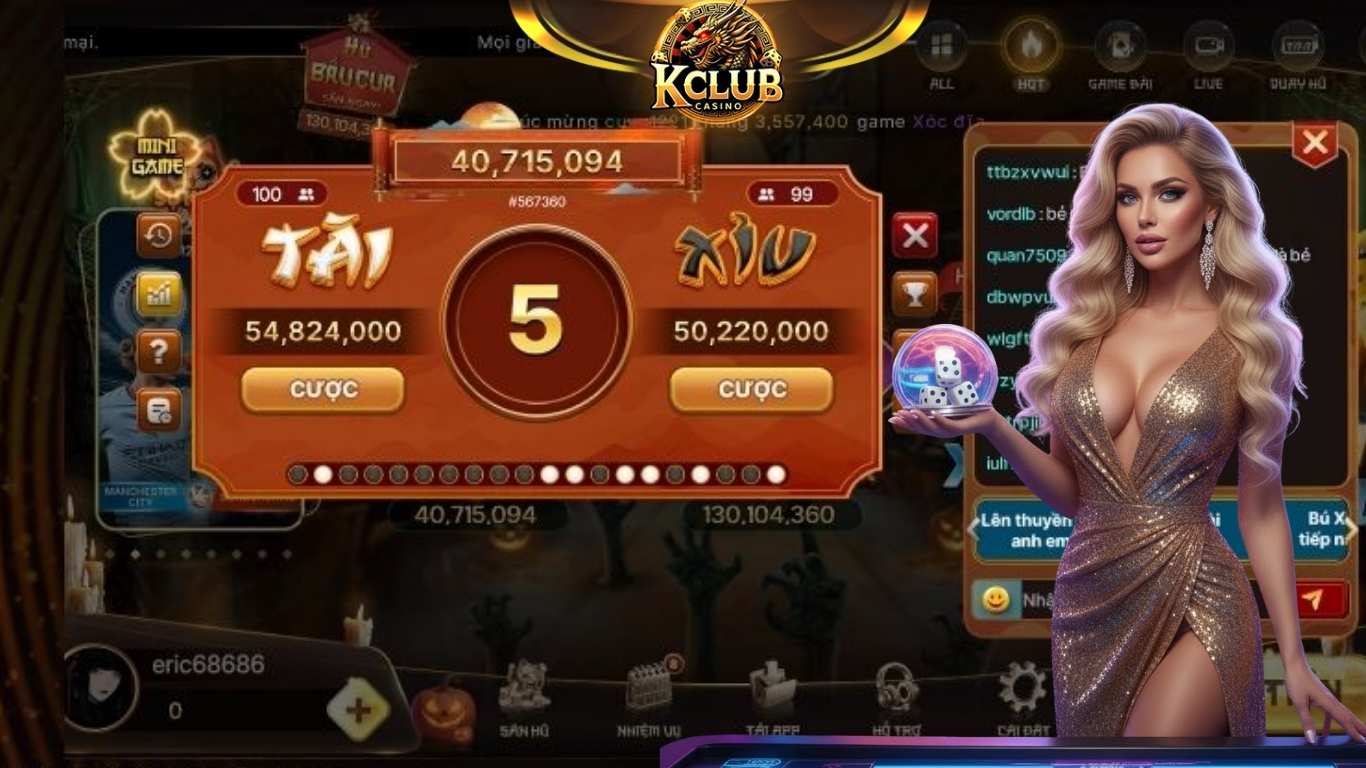 Giới thiệu về tài xỉu Kclub